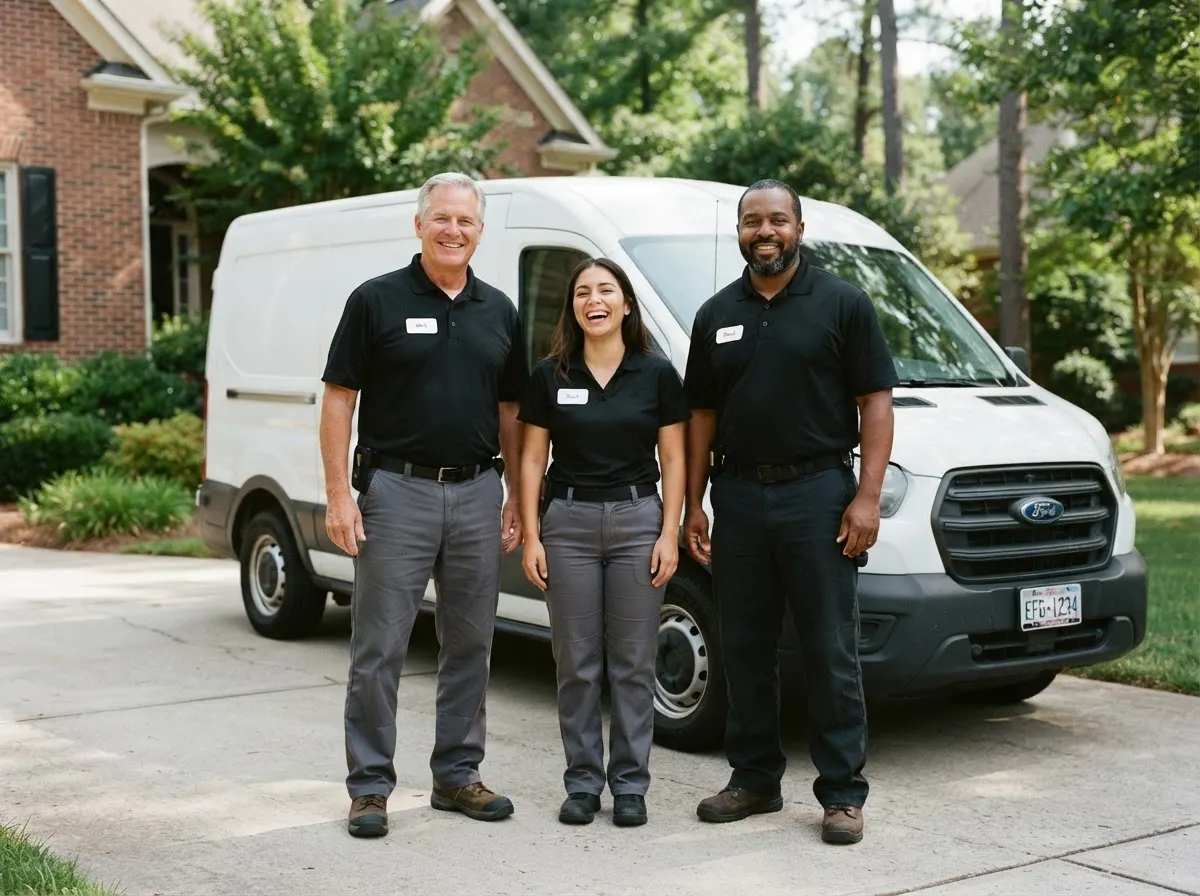 Copper Bell Pest Control pest control service team in Cary, NC